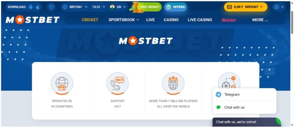 Mostbet 24/7 customer support 