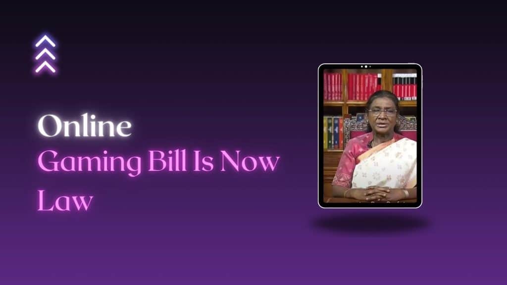 Online Gaming Bill Is Now Law President Murmu Gives Assent
